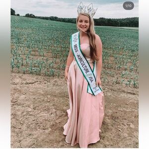 Pink Prom Dress Size 6